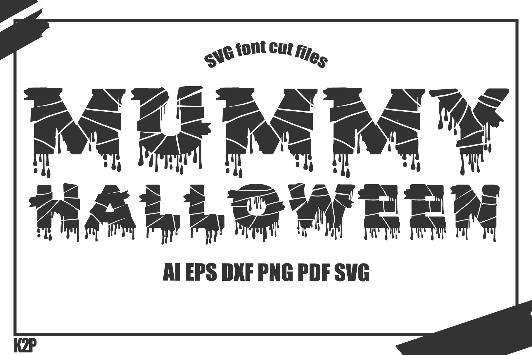 Mummy Halloween SVG Cut Files SVG design preview