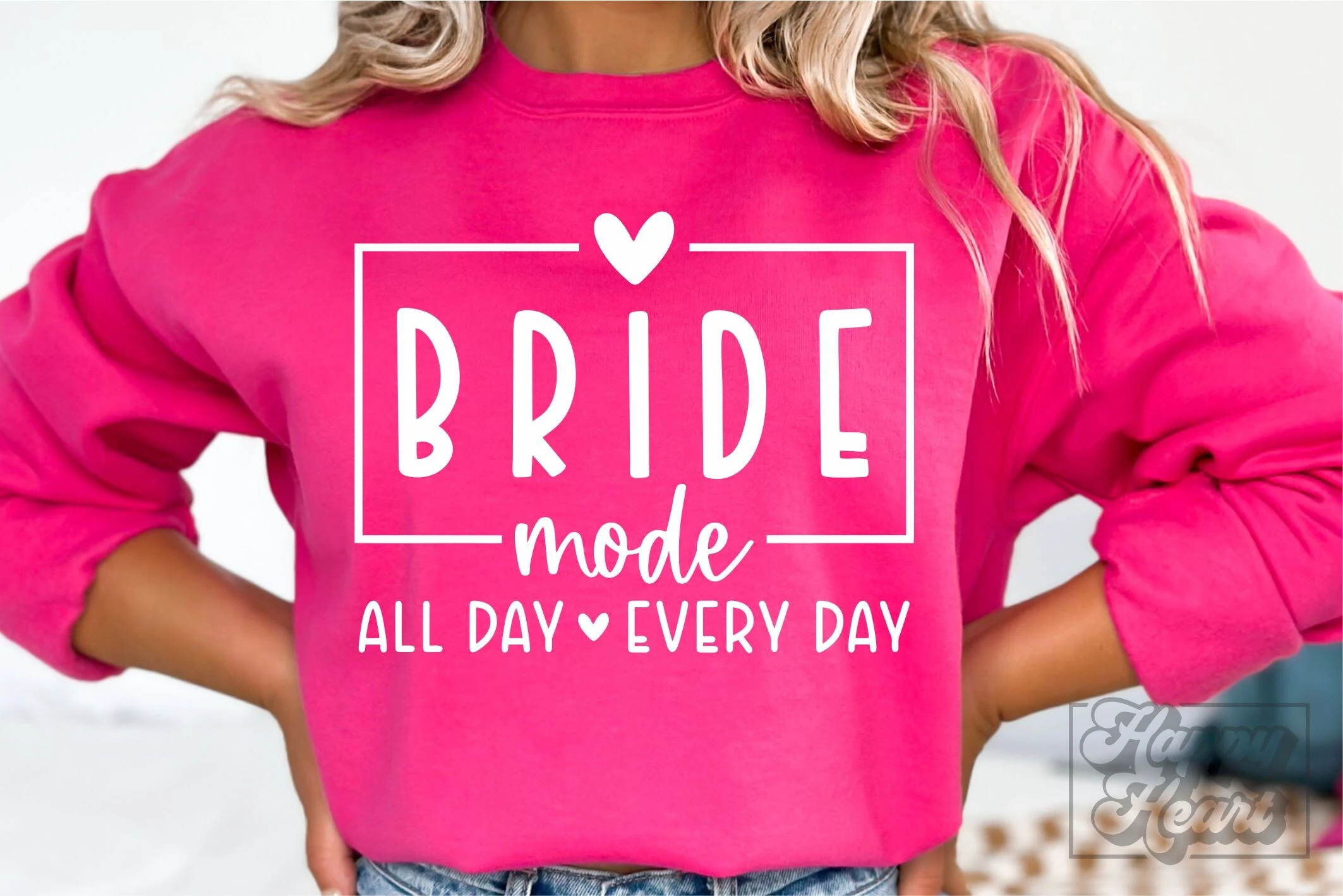 Bride Mode Era SVG - Engagement Wedding preview showing SVG design with silhouette