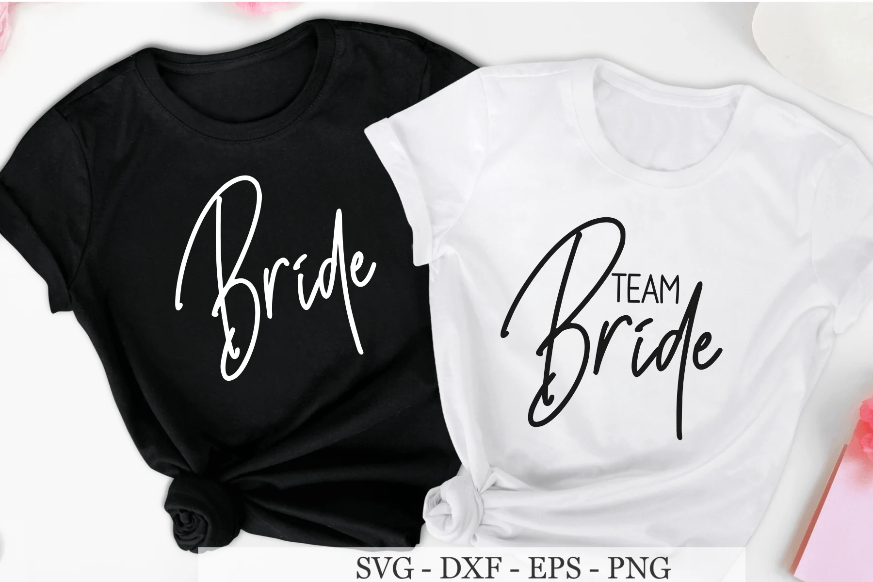 Bride Svg, Wedding Svg, Team Bride Svg featuring text and lettering