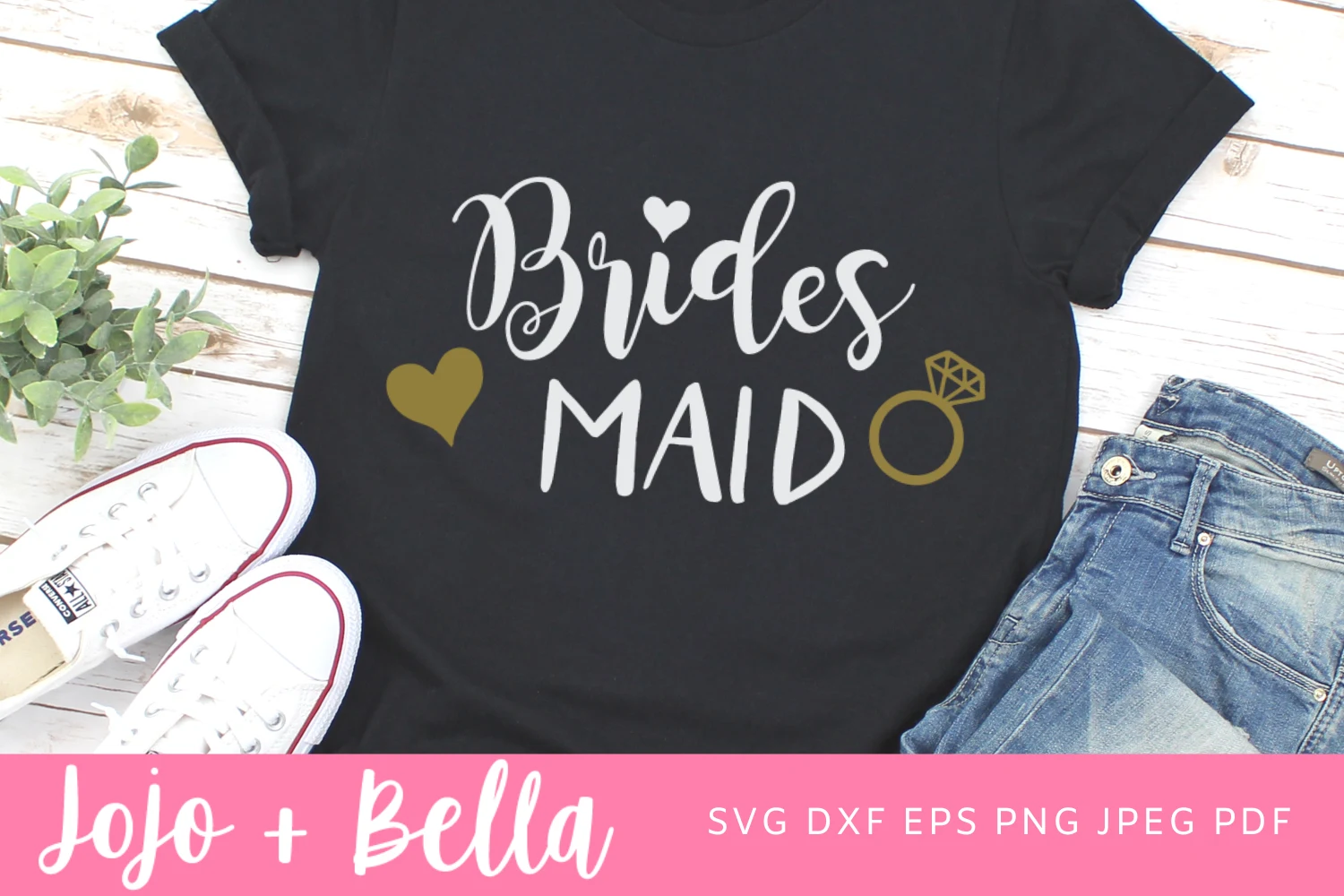 Bridesmaid SVG, Bachelorette Shirt Svg featuring text and heart