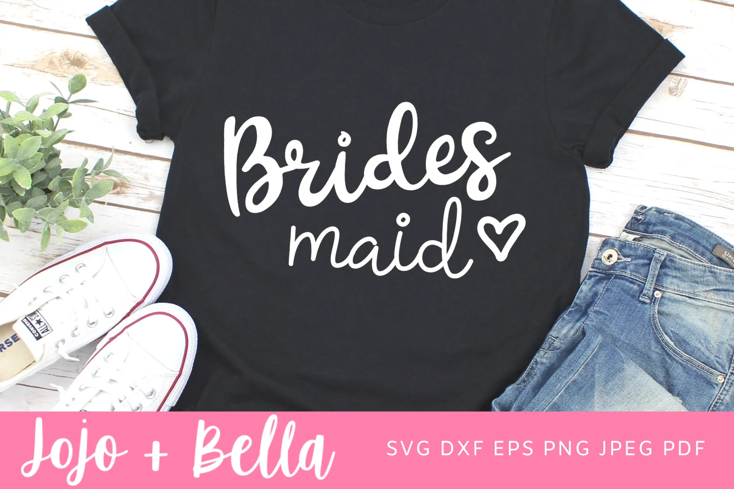 Bridesmaid SVG, Bachelorette Shirt Svg featuring lettering and heart