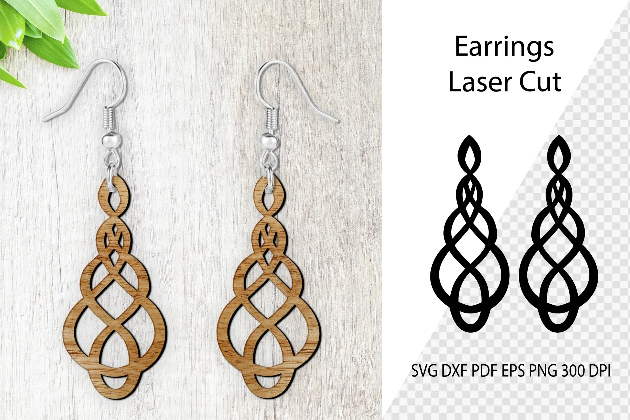 Earrings Laser Cut. Laser Cut Earrings. laser-cut design preview