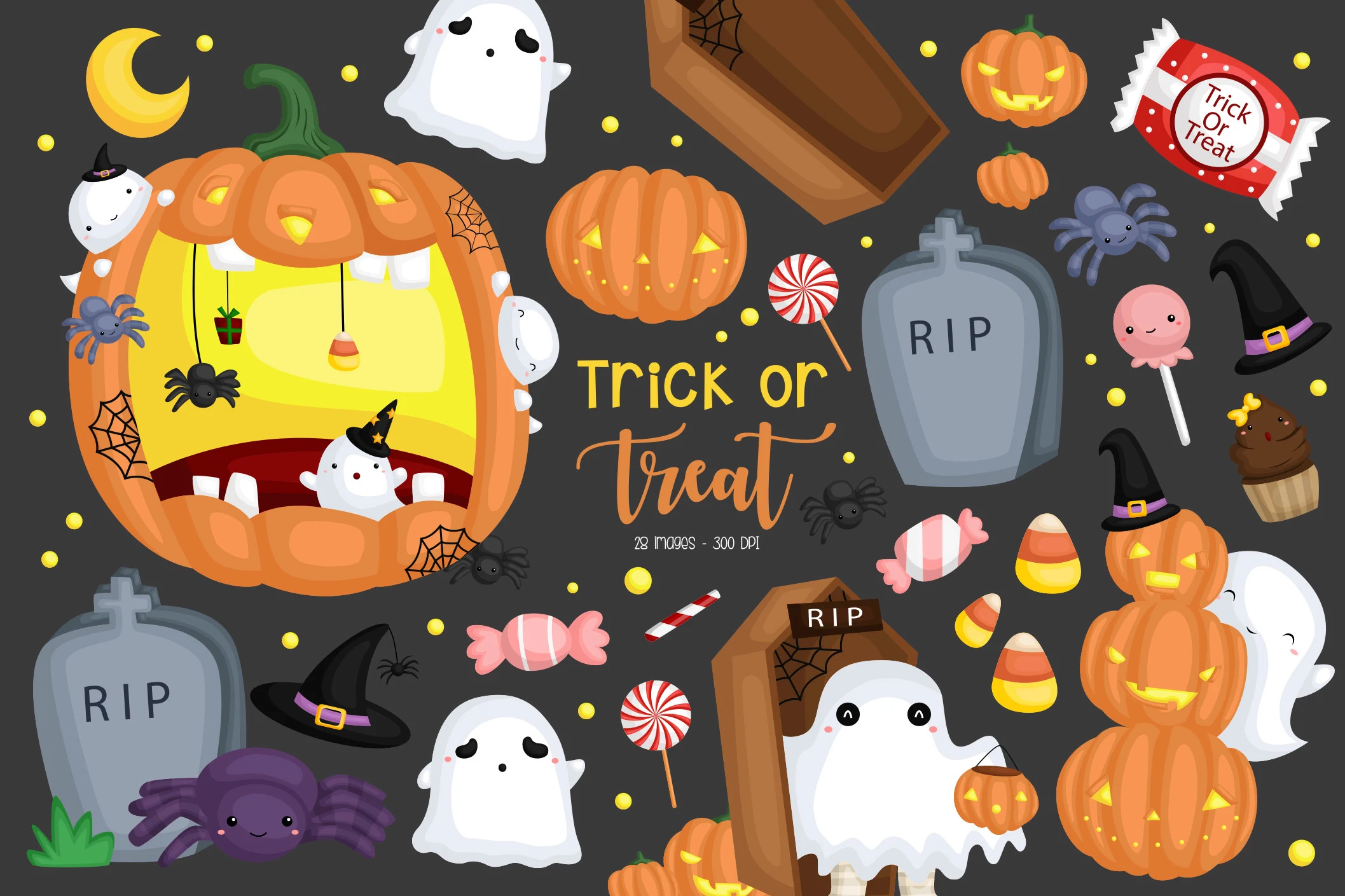 Halloween Pumpkin Clipart clipart design preview