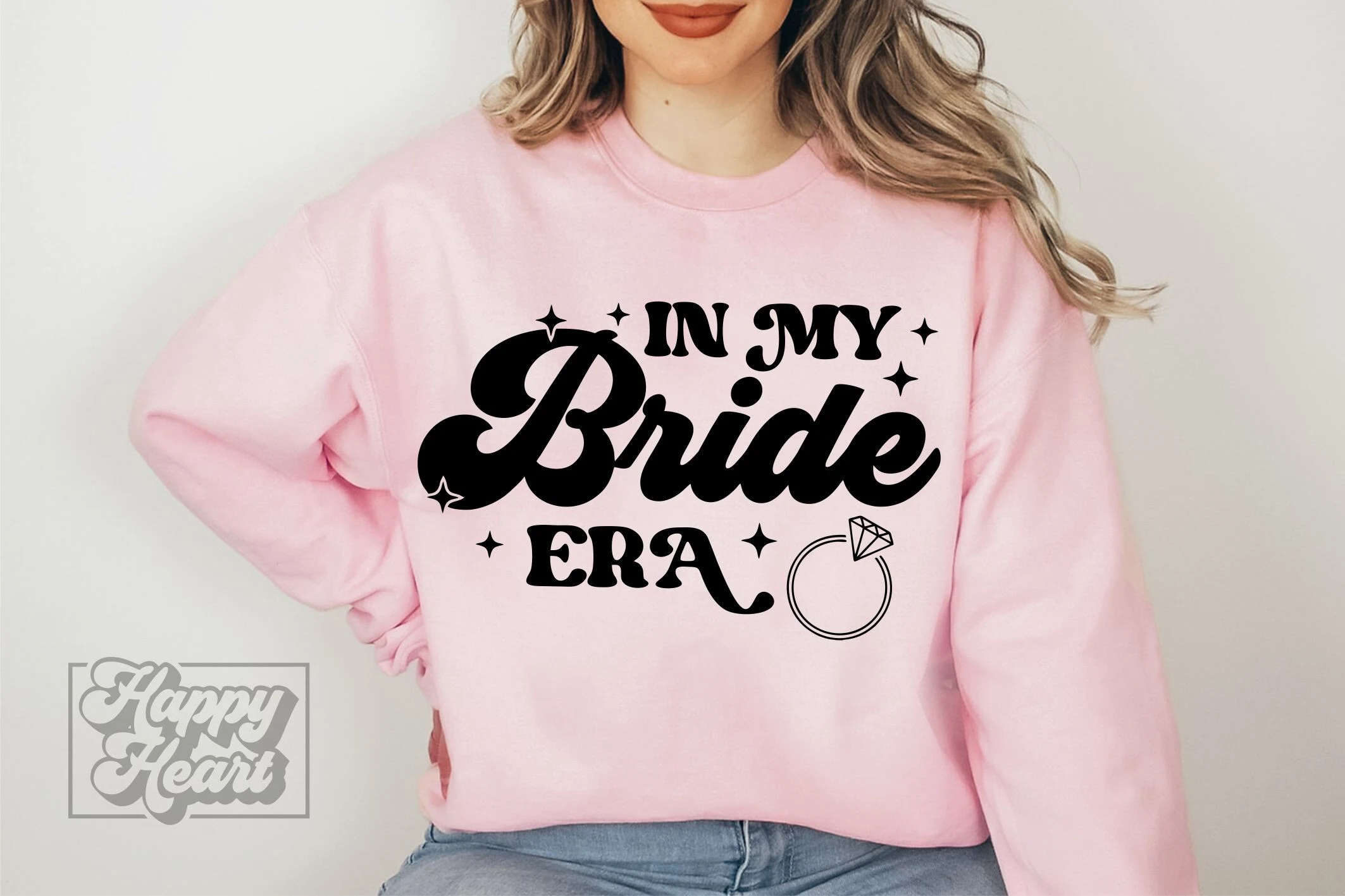 In My Bride Era SVG - Engagement Gift preview showing SVG design with silhouette