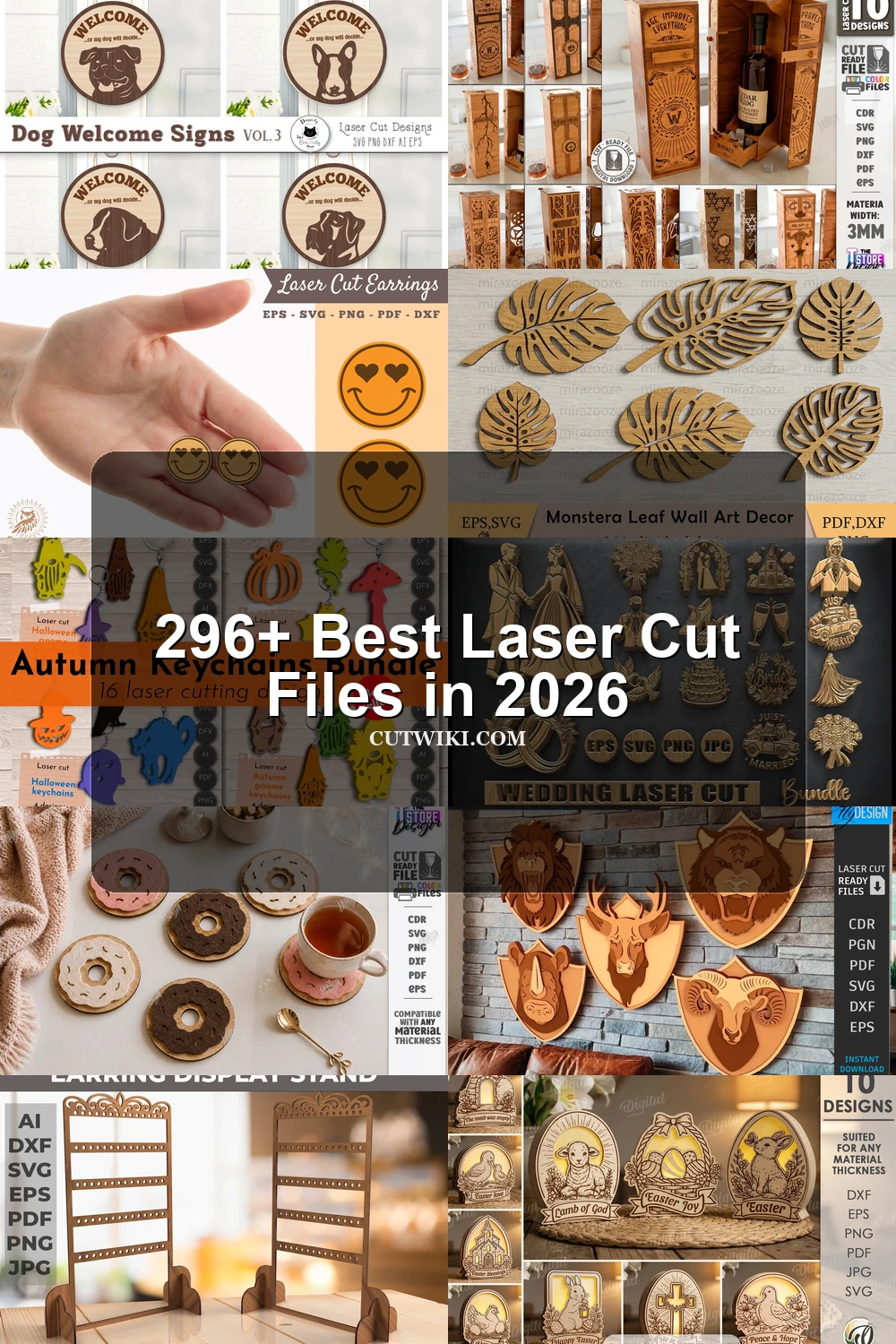 296+ Laser Cut Files collection preview