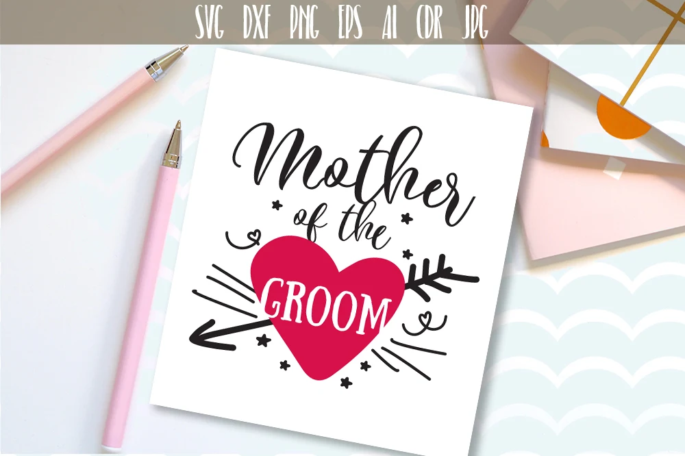Mother of the Groom SVG SVG design preview