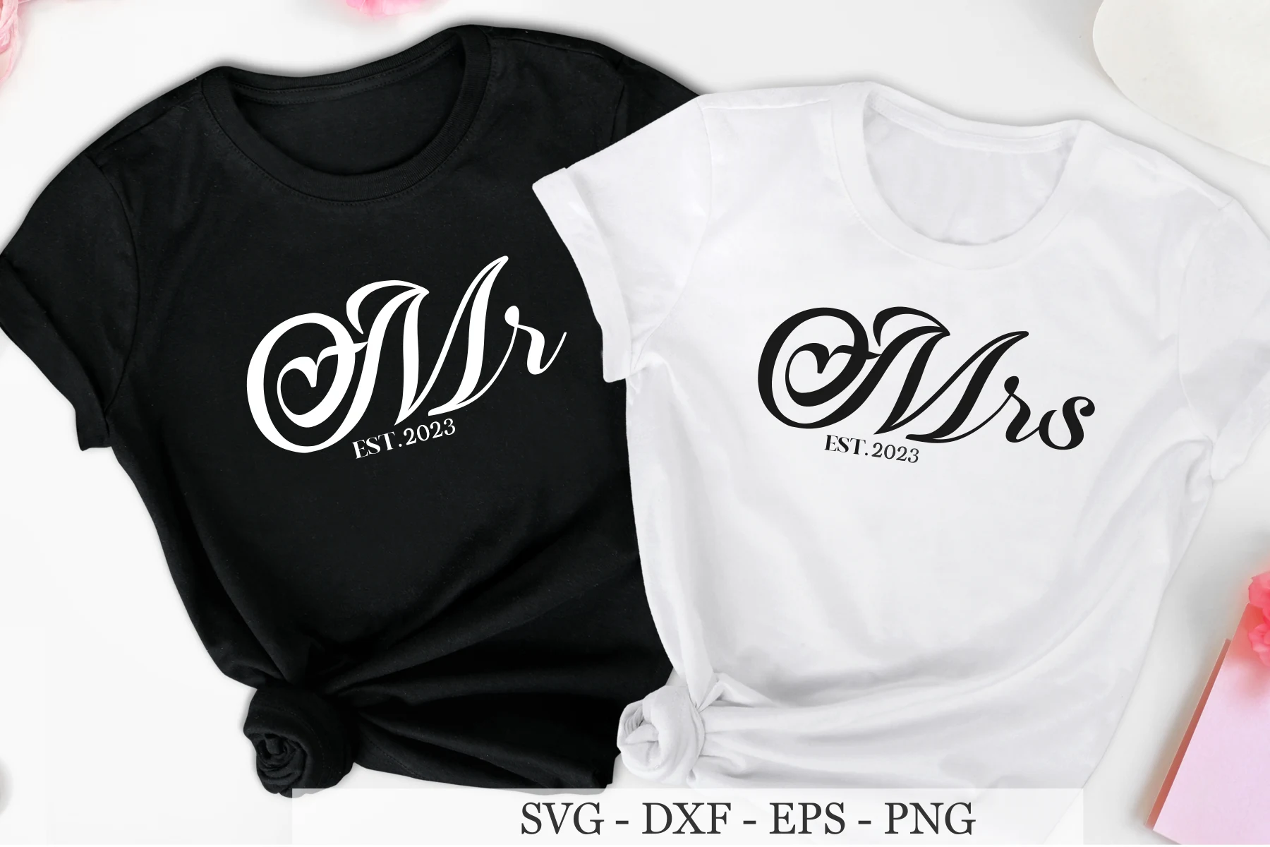 Mr and Mrs Svg, Wedding Svg, Bride Svg featuring Mr and Mrs