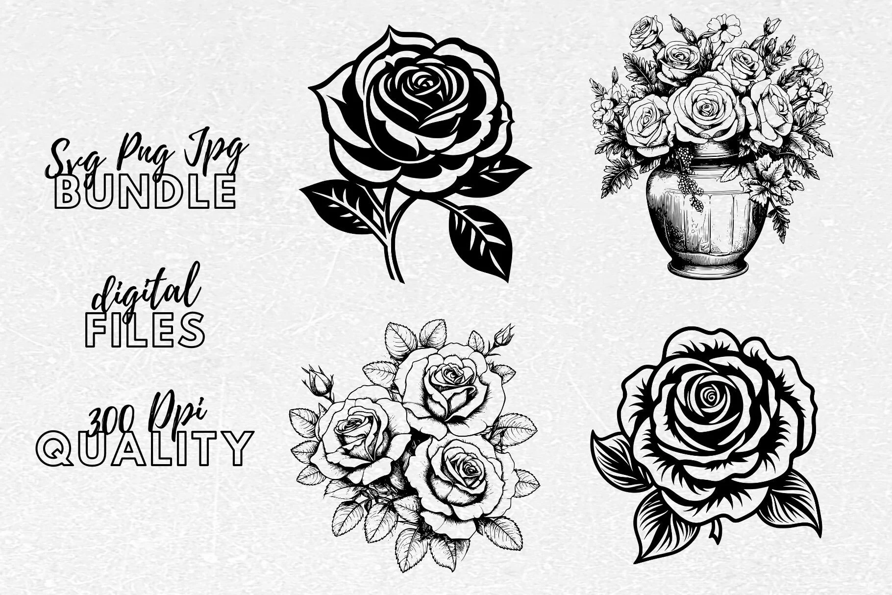 Rose Svg - Roses Flowers Clipart featuring rose and floral arrangement
