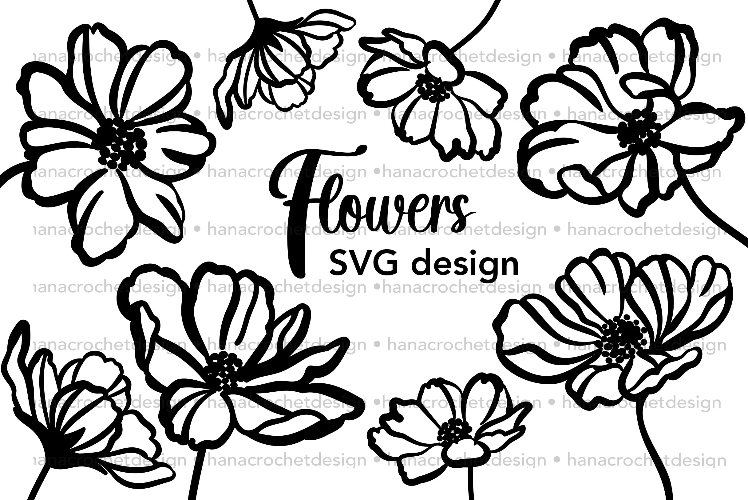 Svg Flower Design SVG design preview