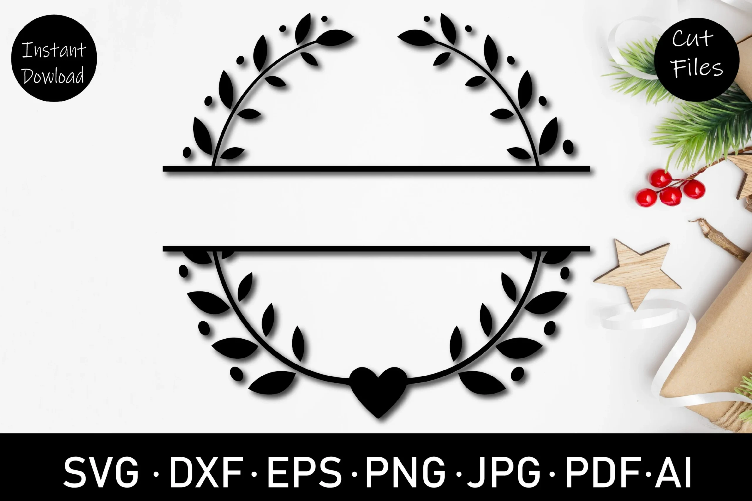 Wedding Monogram Svg monogram design preview