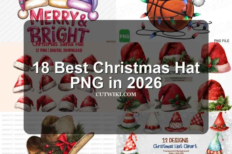 18 Best Christmas Hat PNG in 2026 article preview collage featuring 10 design examples.