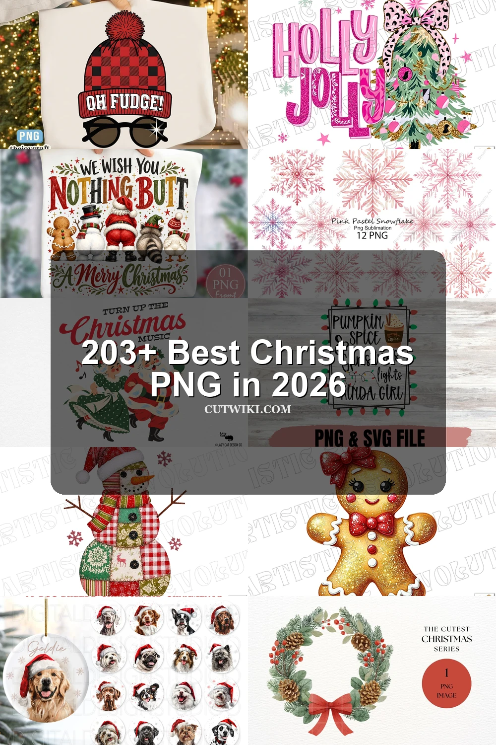 203+ Christmas PNG collection preview