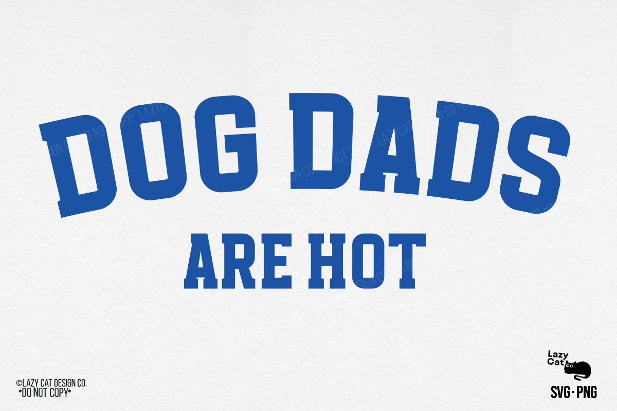 Dog Dad Funny Quote SVG PNG featuring text and arched text