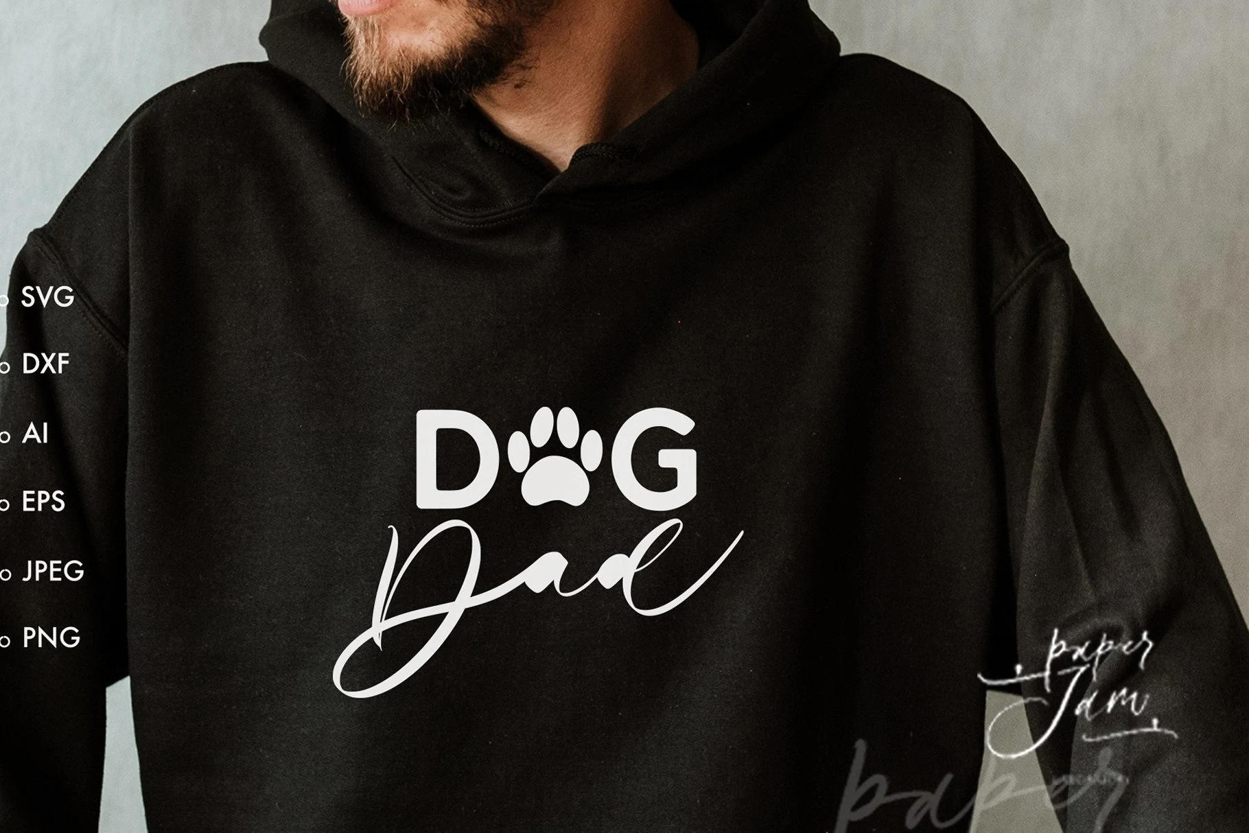 Dog Dad Svg Dog Lover Svg Dog Dad Shirt SVG design preview