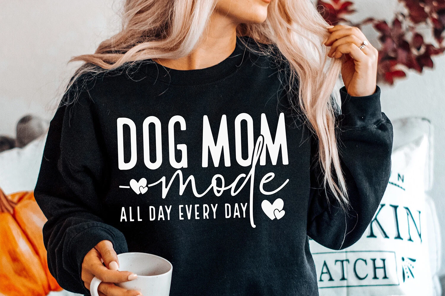 Dog Mom SVG, Fur Mama SVG, Dog Mama SVG SVG design preview