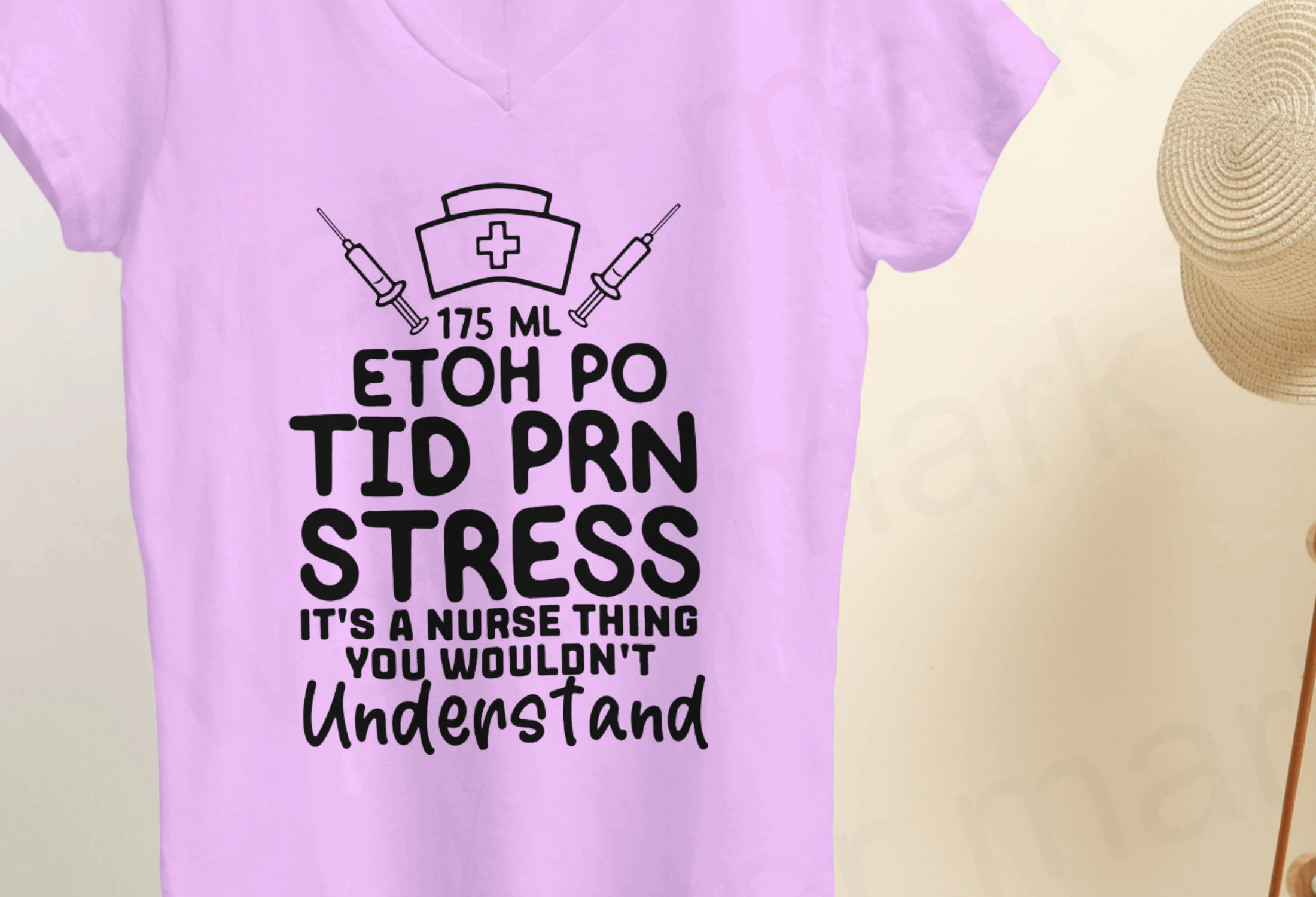 It's a Nurse Thing Funny Nurses Svg featuring nurse cap and syringes