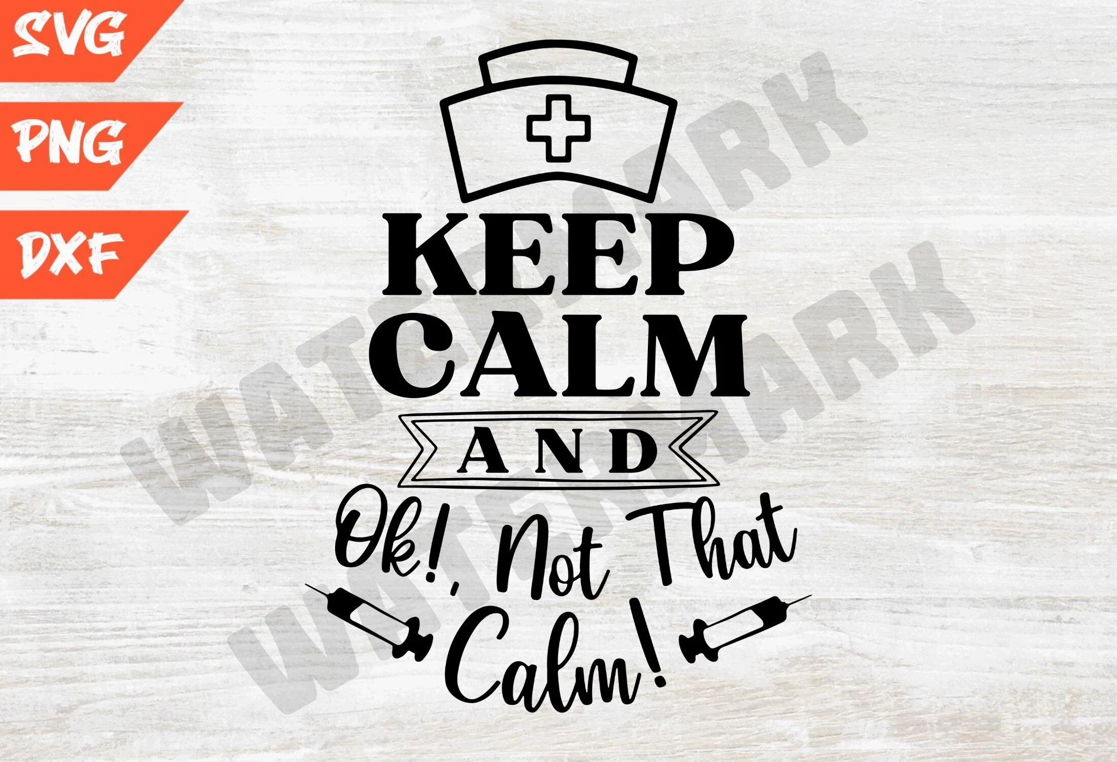Nursing School Svg, Funny Nurse Svg Png featuring nurse cap and medical syringe