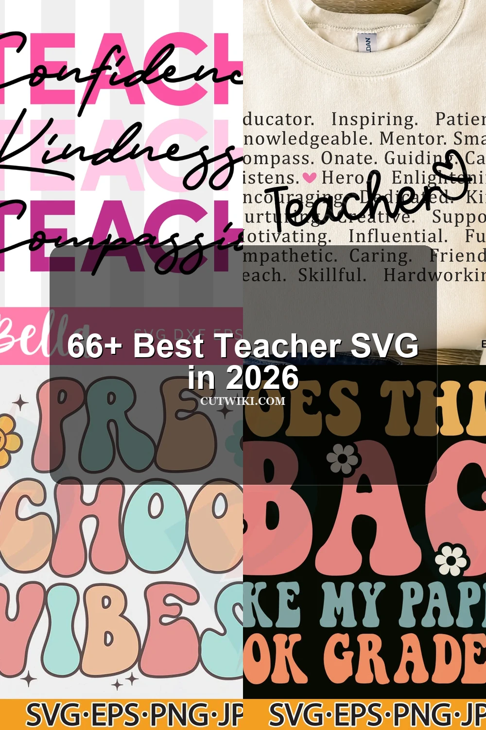 66+ Teacher SVG collection preview
